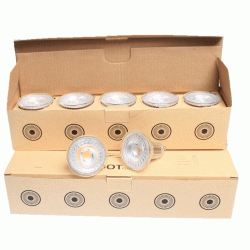 DOT GU10 5W 27K D�mpbar 5stk pak.