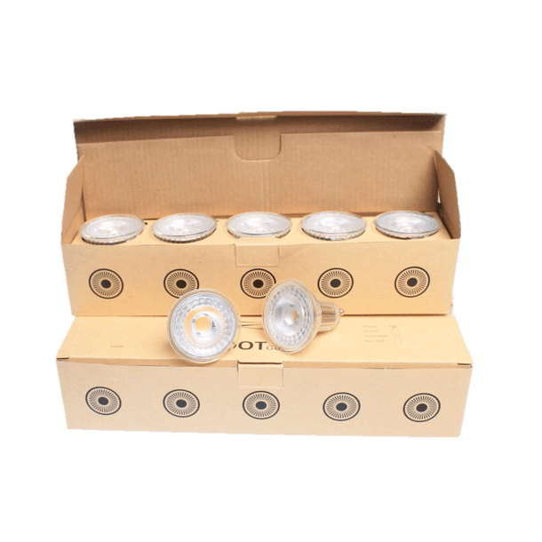 DOT GU10 5W 27K D�mpbar 5stk pak.