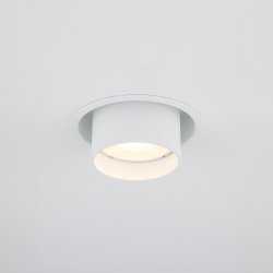 Mono Slide, cylinderspot med justering, Hvid