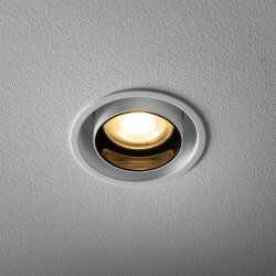 Mono Slide, cylinderspot med justering, Hvid/Sort