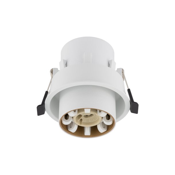 Mono Slide, cylinderspot med justering, Hvid/Guld