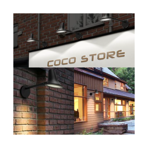 16W facade lampe 3/4K