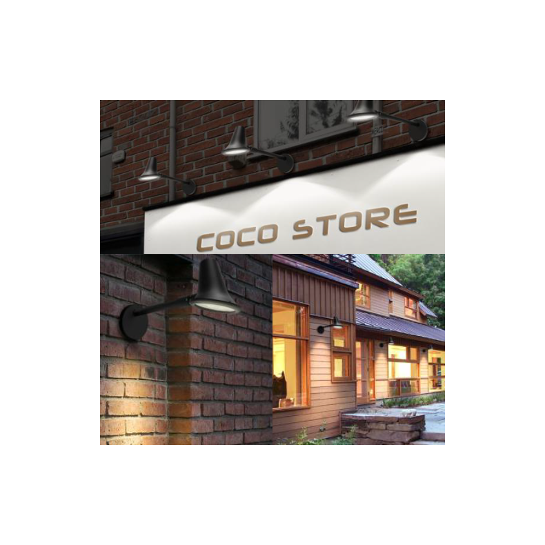 16W facade lampe 3/4K