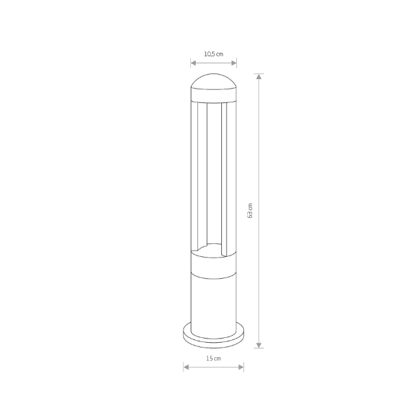 MONTERREY LED black 9W