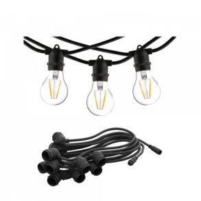 LYSK�DE 15XE27, 9M, IP65