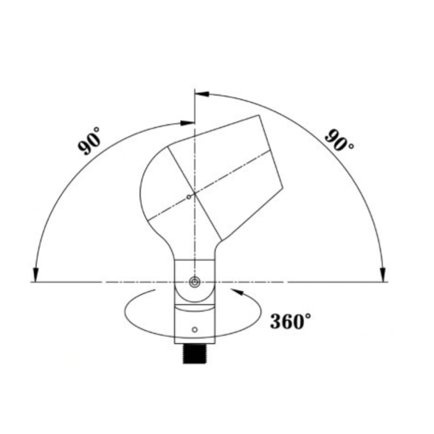 PARKBELYSNING SPYD 60