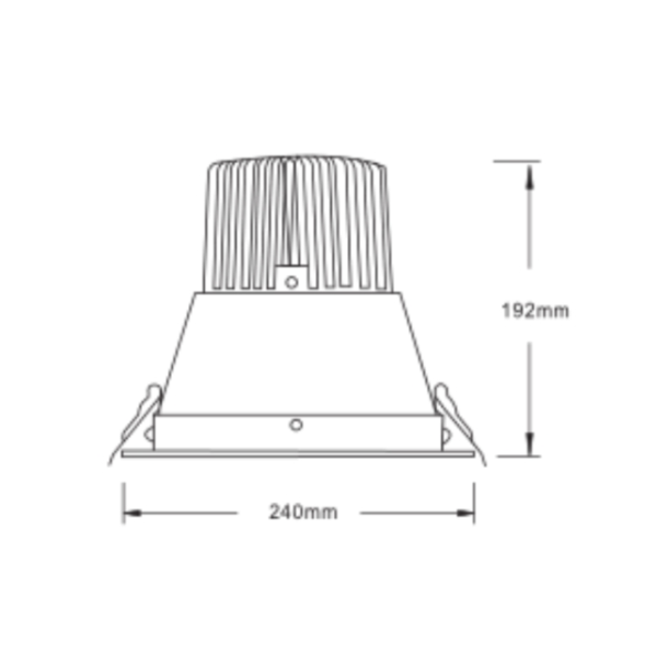 DTN-15W INDBYGNINGSSPOT