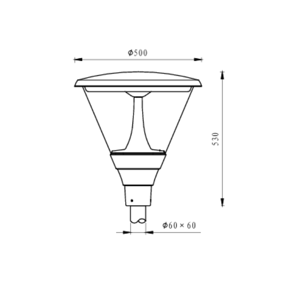 DR�BE STREET LIGHT MFT190-60