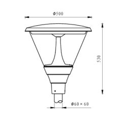 DR�BE STREET LIGHT MFT190-40