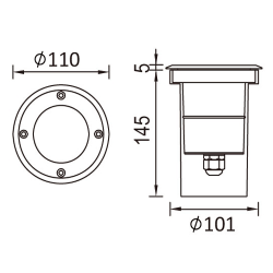 NEDGRAVNINGSS SPOT GU10 
