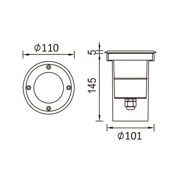 NEDGRAVNINGSS SPOT GU10 