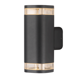 Gri 2xGU10 IP54-Antracitgr 