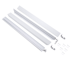 Hvid klik rammer til panellys p�byg 60*60