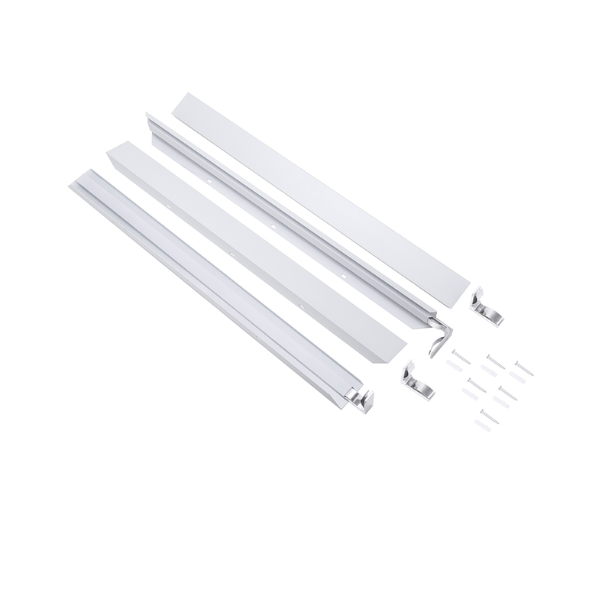 Hvid klik rammer til panellys p�byg 60*60