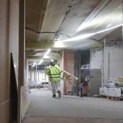 500Lm/m 230V LED STRIP ARBEJDSLYS m. tilslutning 25m