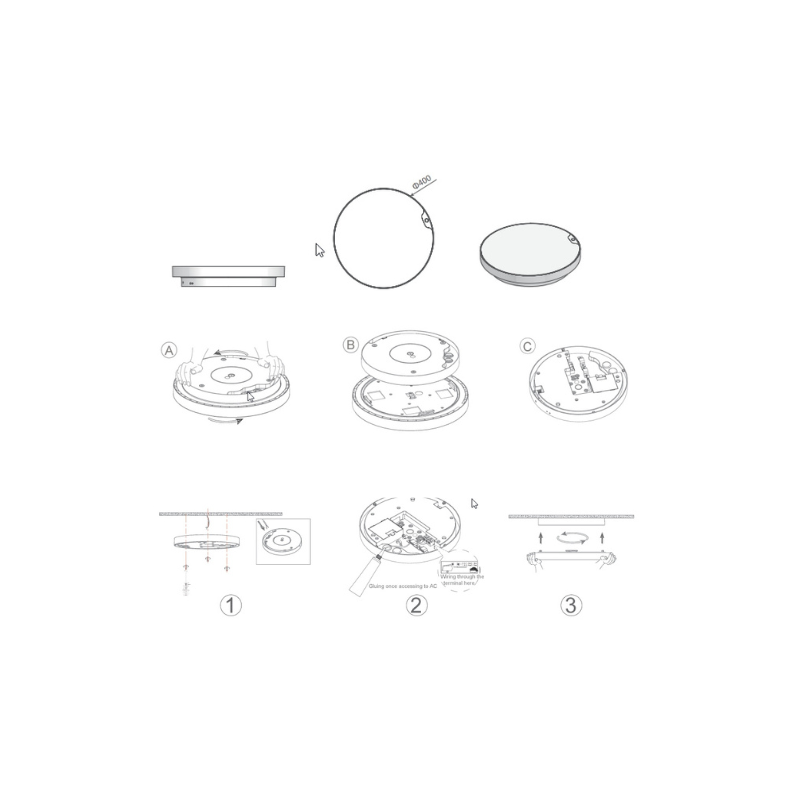 Aurora Dali-22W-CCT3/4K