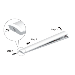 23-34W Batten LED Armatur IP44