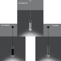  Loftpendel, BORGIO, concrete &amp; metal