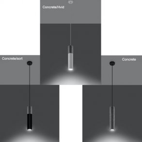  Loftpendel, BORGIO, concrete & metal
