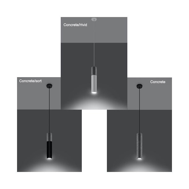  Loftpendel, BORGIO, concrete &amp; metal