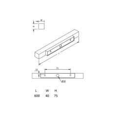 CCT SPEJL ARMATUR HVID