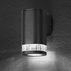 Carr noir 1XGU10 IP54-Sort