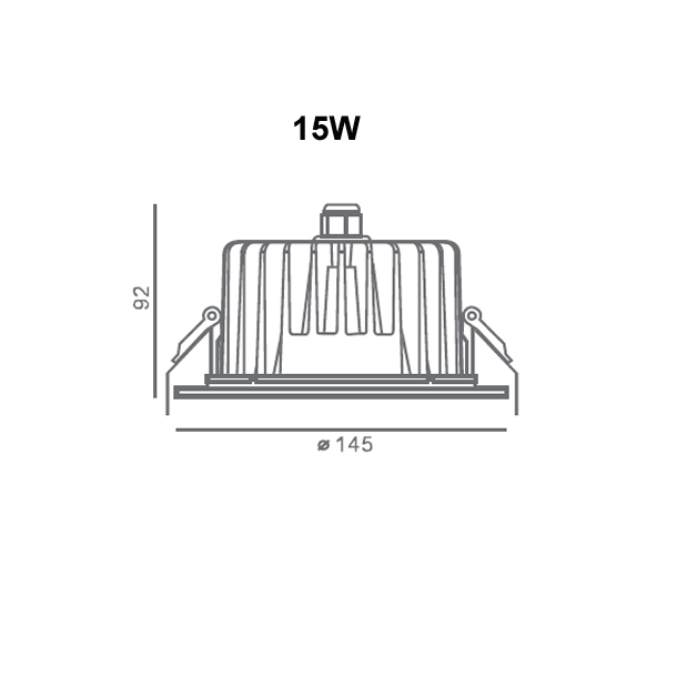 IP44 Downlight