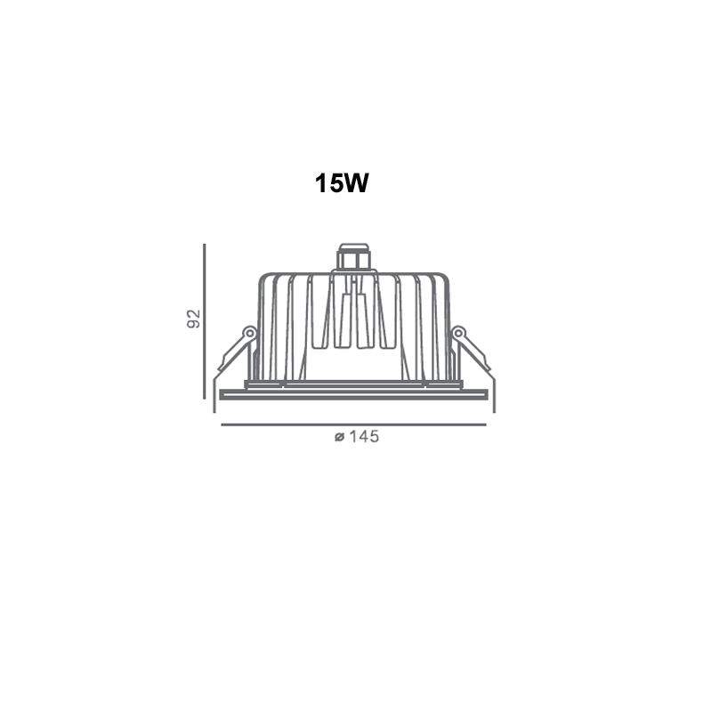 IP44 Downlight