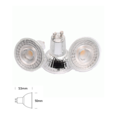 DOT GU10 5W 3K D�mpbar 5stk pak.