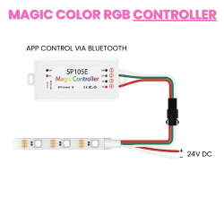 MAGIC COB LED STRIP 24V-8M 