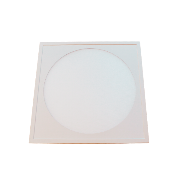 PRISMATISK CIRKUL�R LED PANEL 60x60-CCT3000K-4000K-Fased�mp
