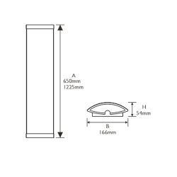 LED Armatur IP44 /21