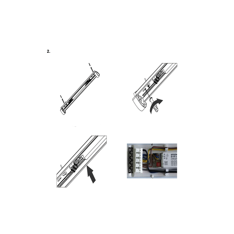 LED Armatur IP44 /21