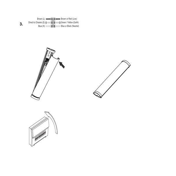 LED Armatur IP44 /21