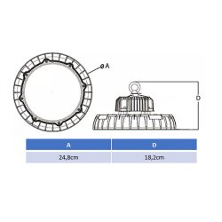 150W UFO-22600lm-4000K//2021