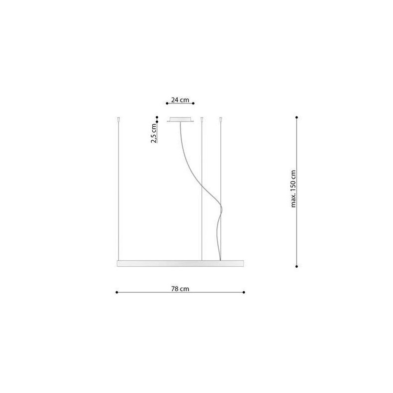 Chandelier RIO 110cm