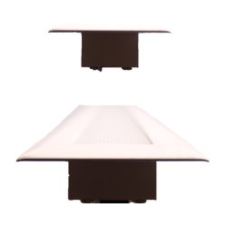 LED SKINNE HVID / SORT FASEDMP 22W