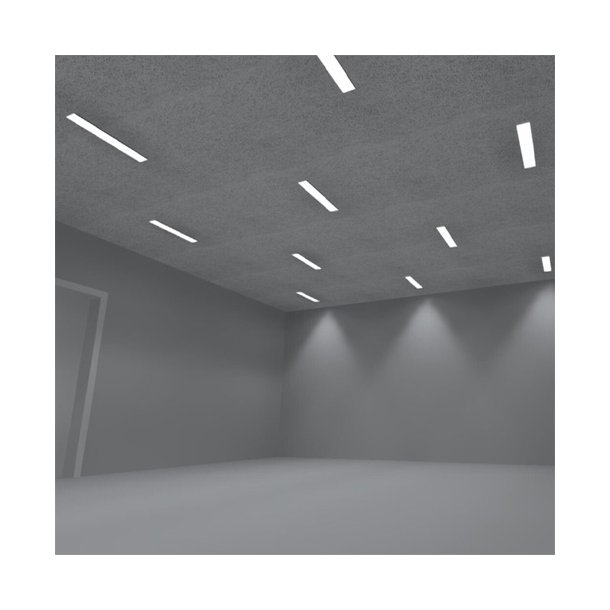 LED SKINNE HVID / SORT FASED�MP 22W