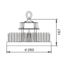 200W UFO-1/10V-30000lm-4000K//2024
