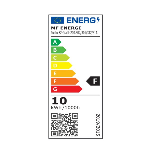 PUNTO 52 GRAFIT-SPOTTEN IP65
