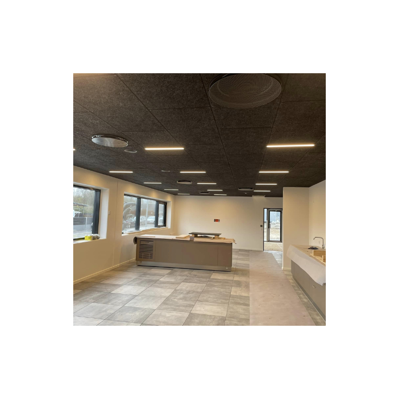 LED SKINNE HVID / SORT FASEDMP 22W