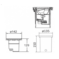  NEDGRAVNINGSS SPOT GU10 JUSTERBAR