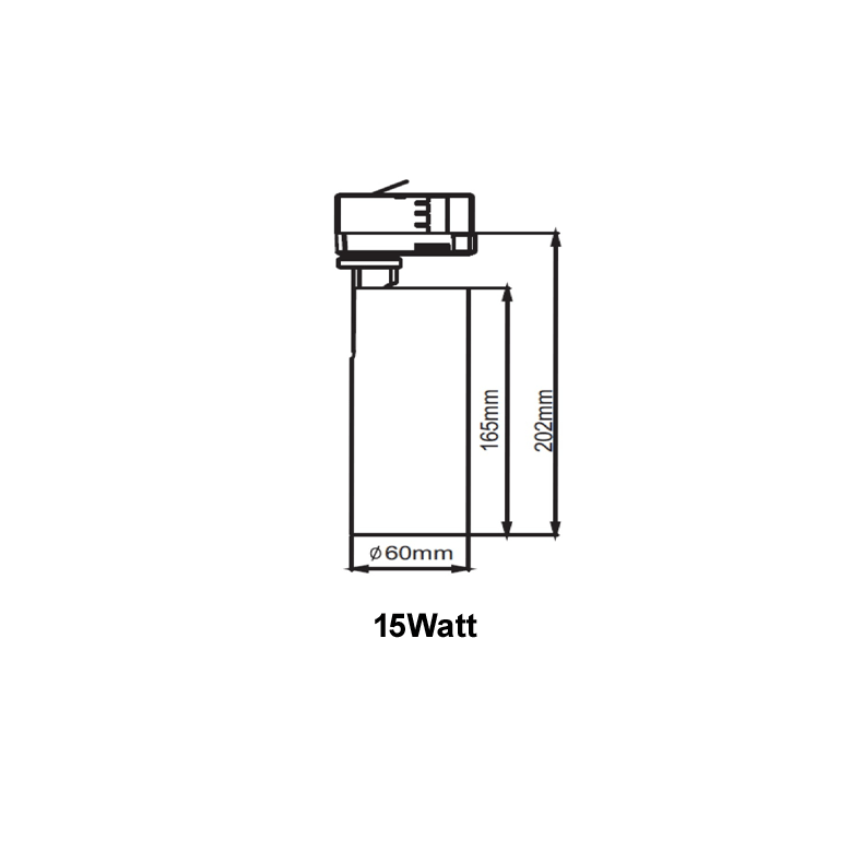 15watt Tracklight 40
