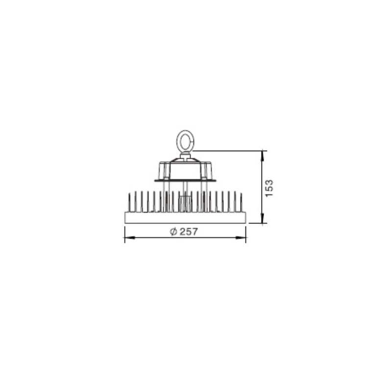 100W UFO-1/10V-15200lm-4000K//2024